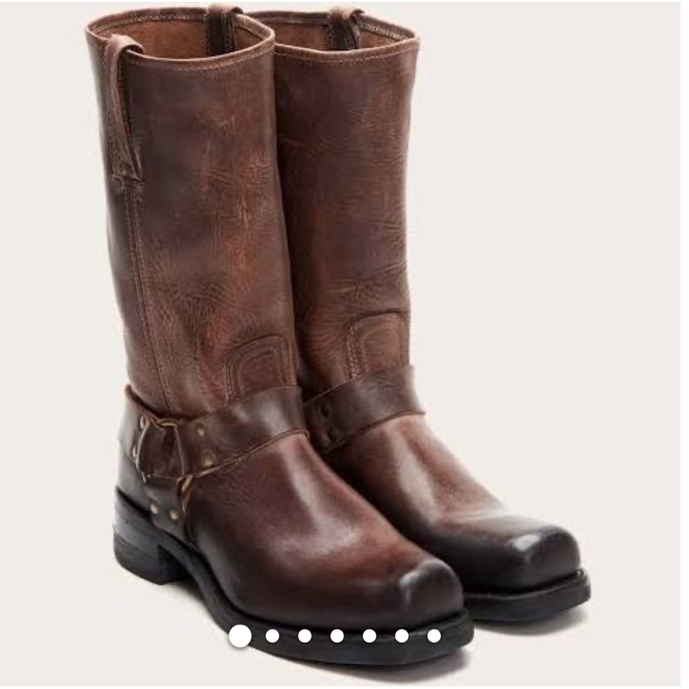 Frye harness boots